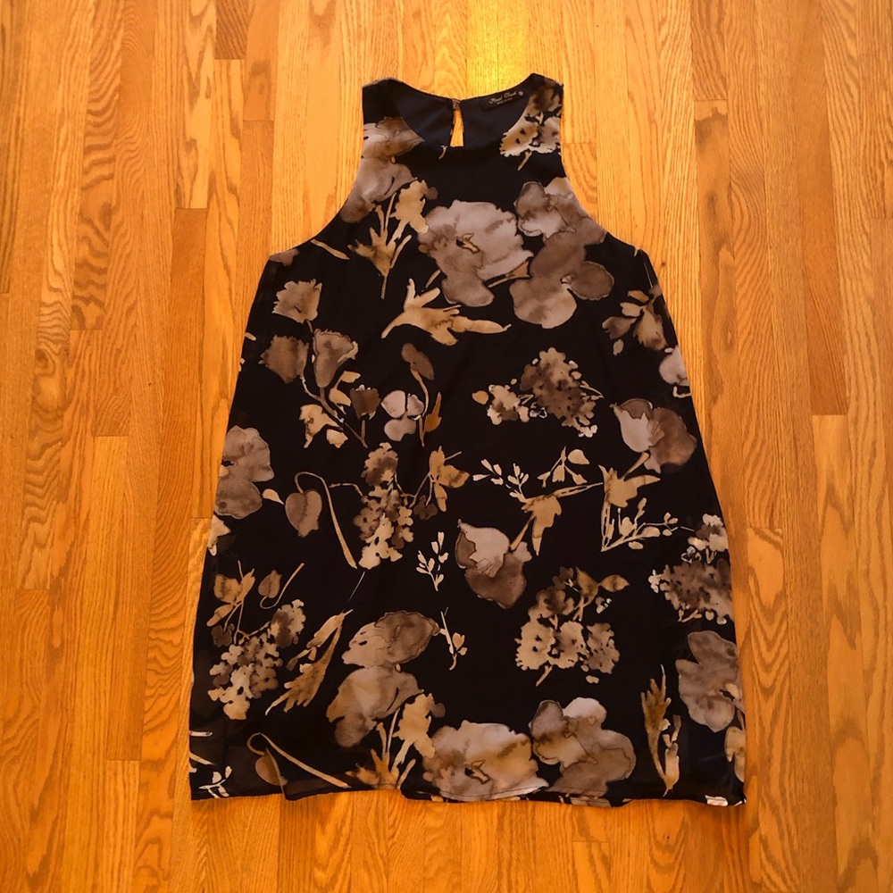 Shift floral dress